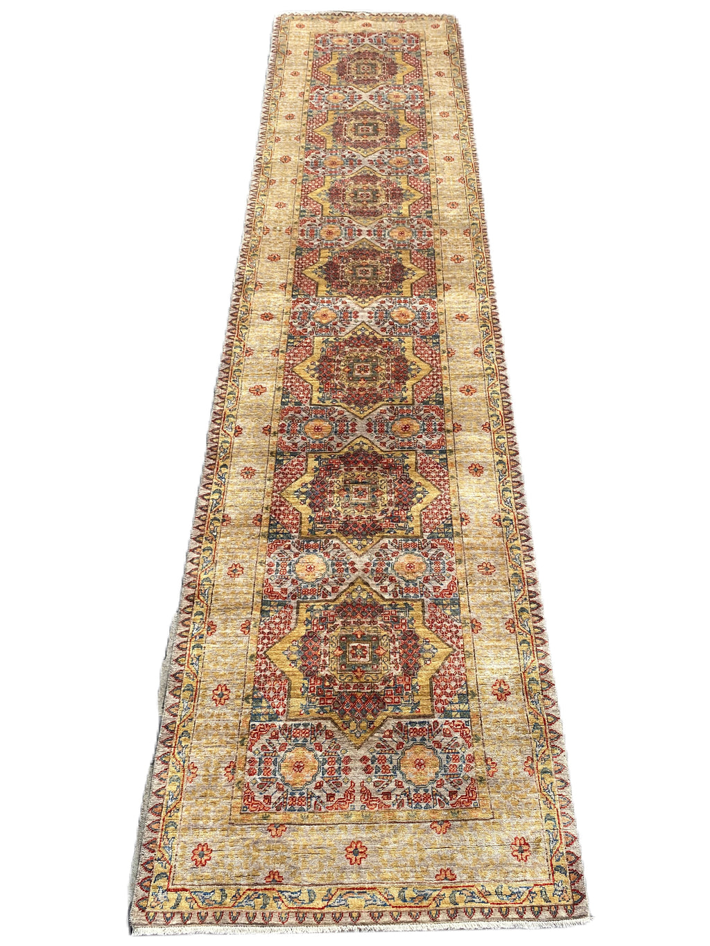 1022/16-43 Mamluk Rug 2'7" x 11'5"