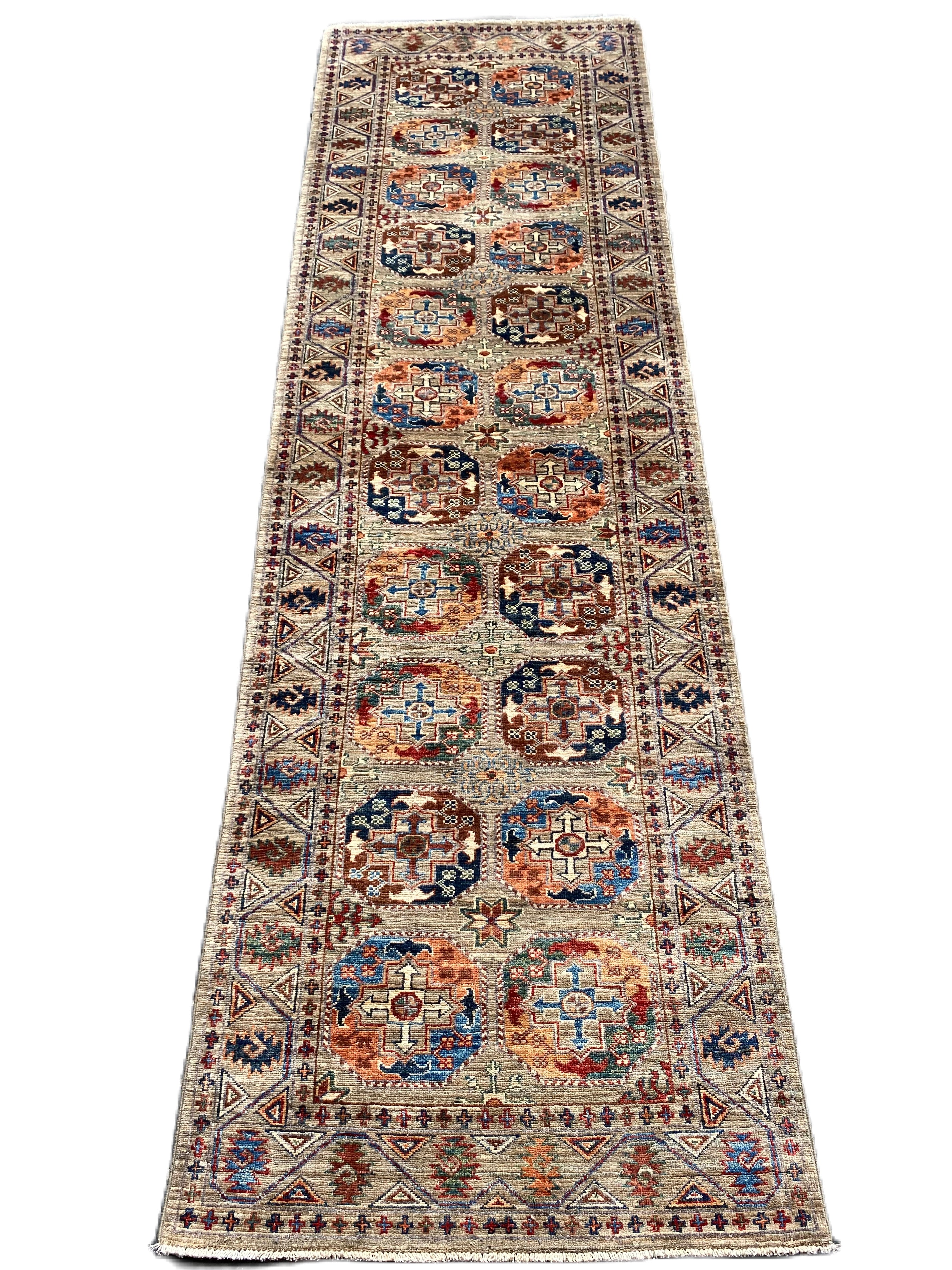 1022/22-75 Afgan Rug 2'9" x 9'8"