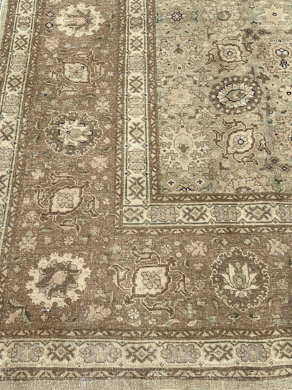 70 Antique Tabriz Rug 9'9" x 14'2"
