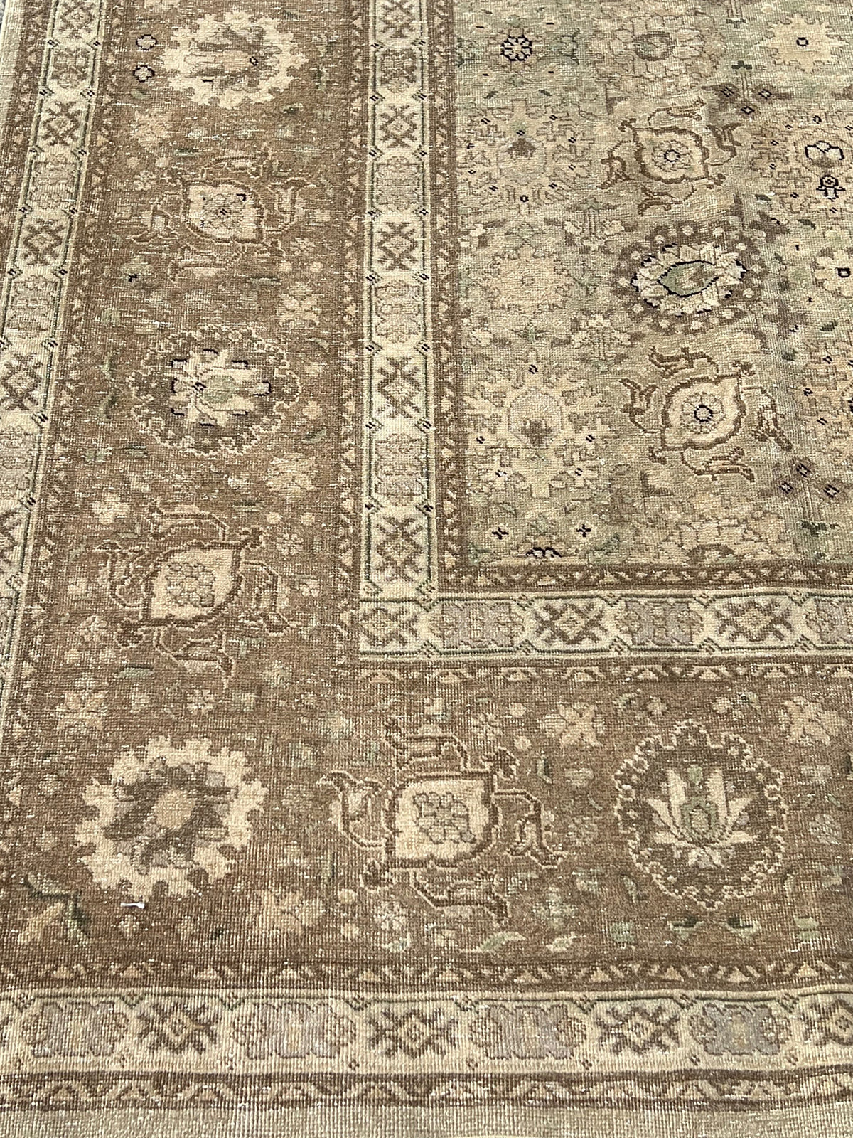 70 Antique Tabriz Rug 9'9" x 14'2"