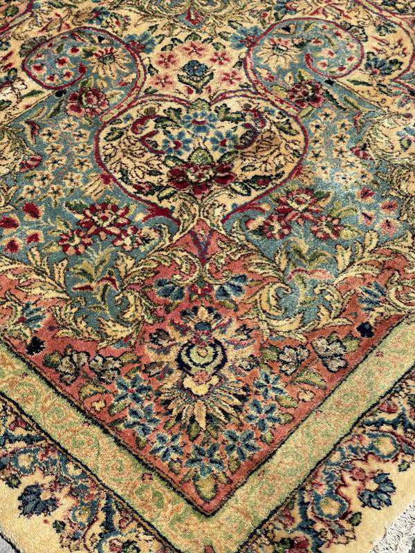 63482 Antique Kerman Oversize 13'8" x 19'8"