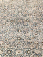 39454 Antique Nanaj Persian carpet 13'9"x10'7"