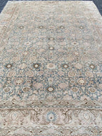 39454 Antique Nanaj Persian carpet 13'9"x10'7"