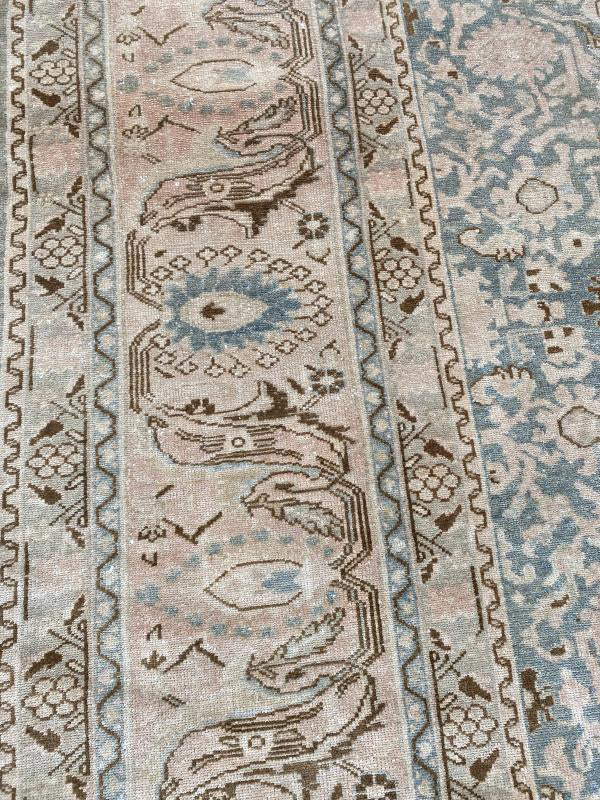 39454 Antique Nanaj Persian carpet 13'9"x10'7"