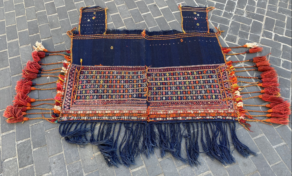 52322 Antique Nomadic Horse Cover 4'6" x 4'10"