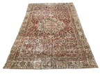 61333 Antique Persian Bakhtiari Oversize 12'5" x 18'7"