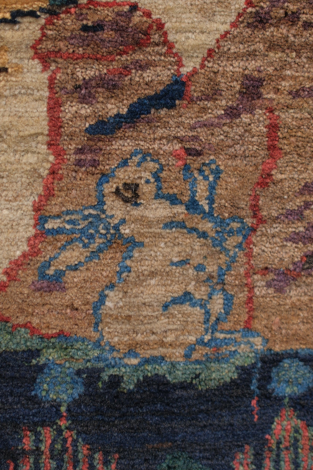 987 AL Antique Iran Bakhtiar 4'11"x6'8"