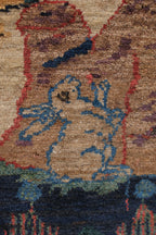 987 AL Antique Iran Bakhtiar 4'11"x6'8"