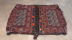 39479 Antique Bakhtiari wool Saddlebag 4'5"x3'2"