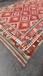 58676 Oversized Kilim 9'8"x16'7"