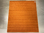 1026 8'x10' All Wool hand made rust rug