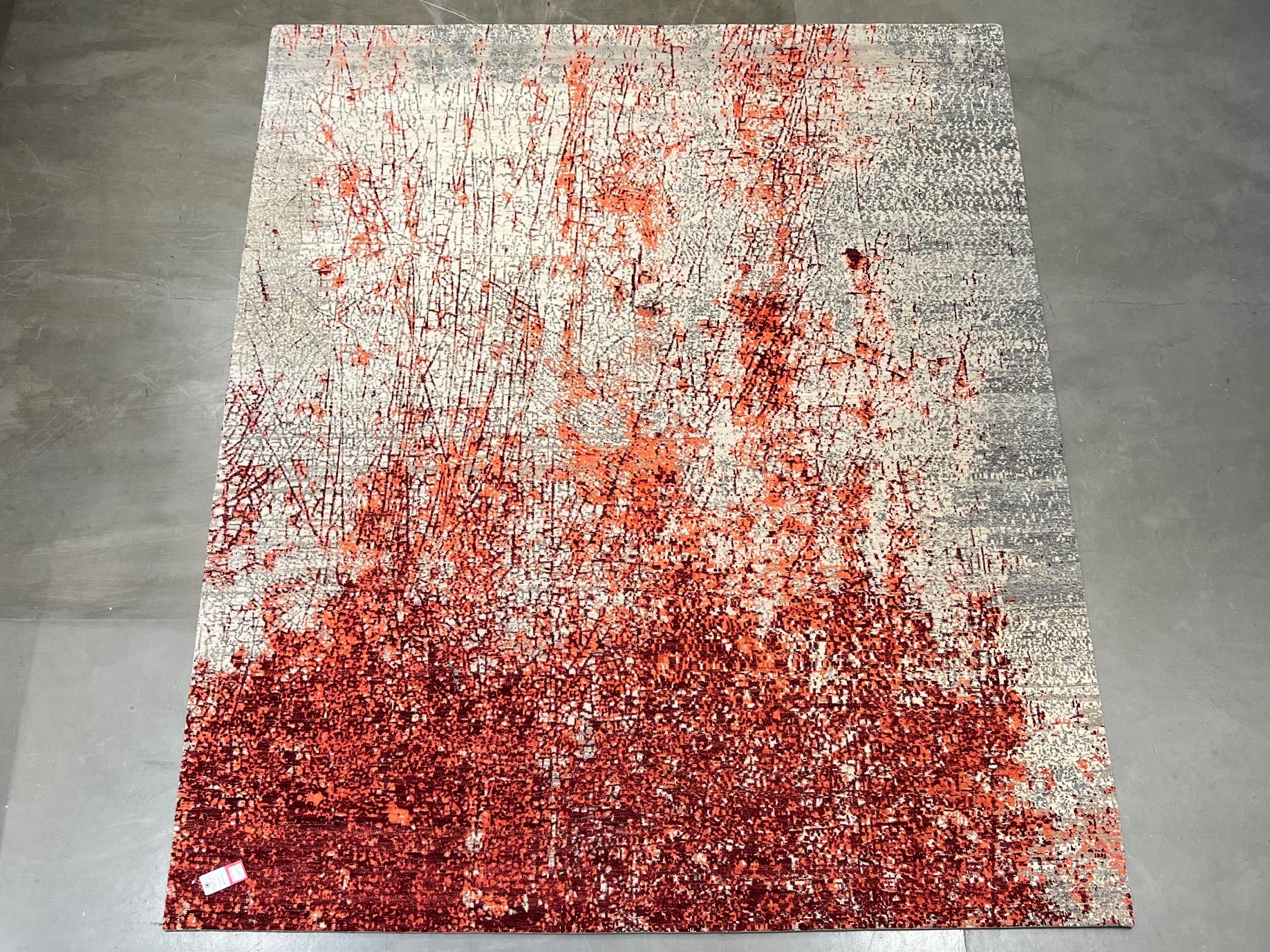 62526 8'x10' Hand knotted modern rug