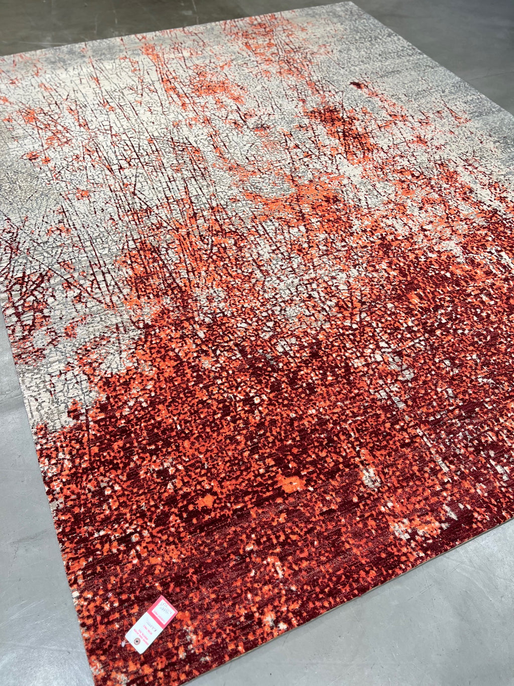 62526 8'x10' Hand knotted modern rug