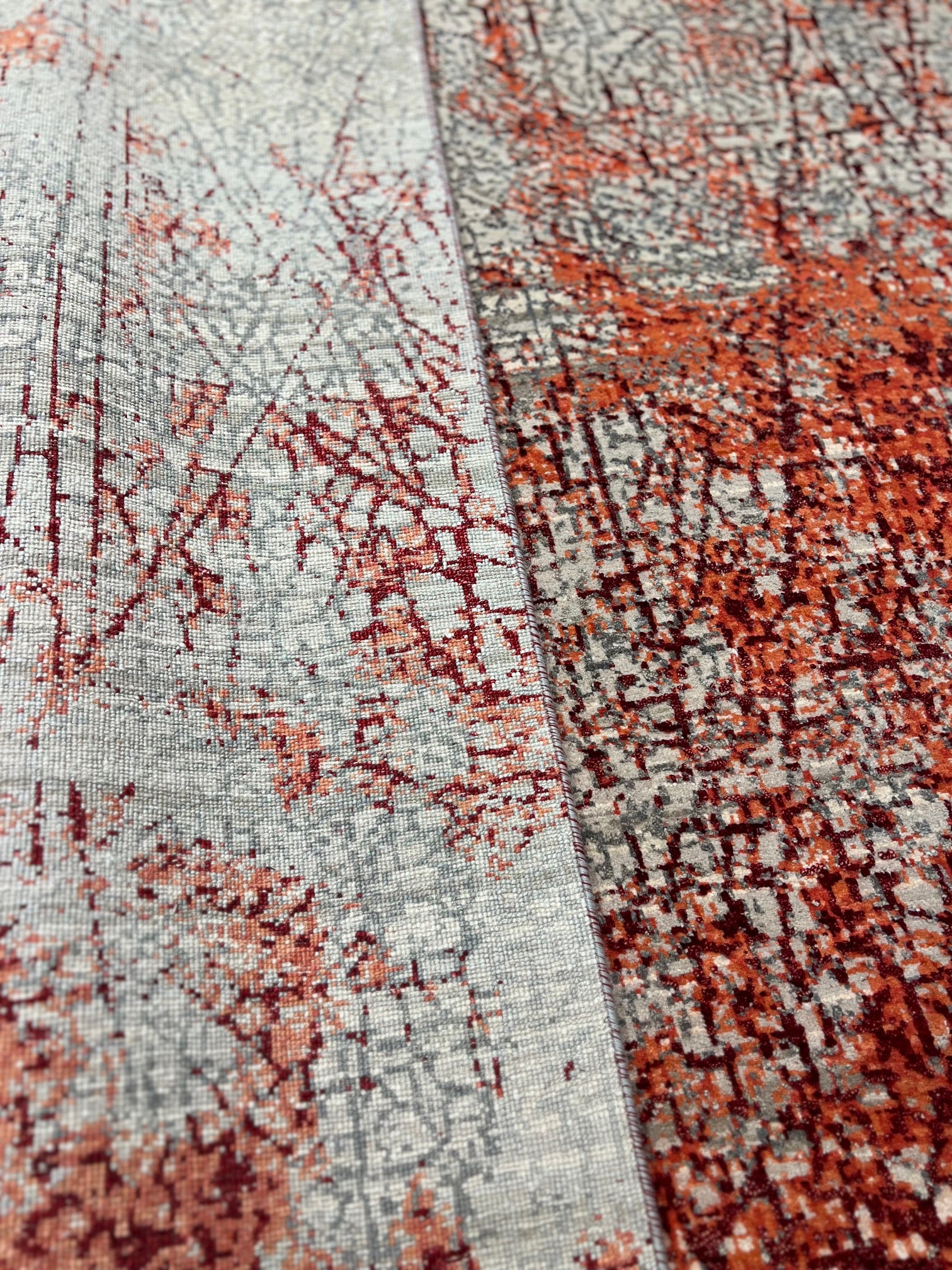 62526 8'x10' Hand knotted modern rug