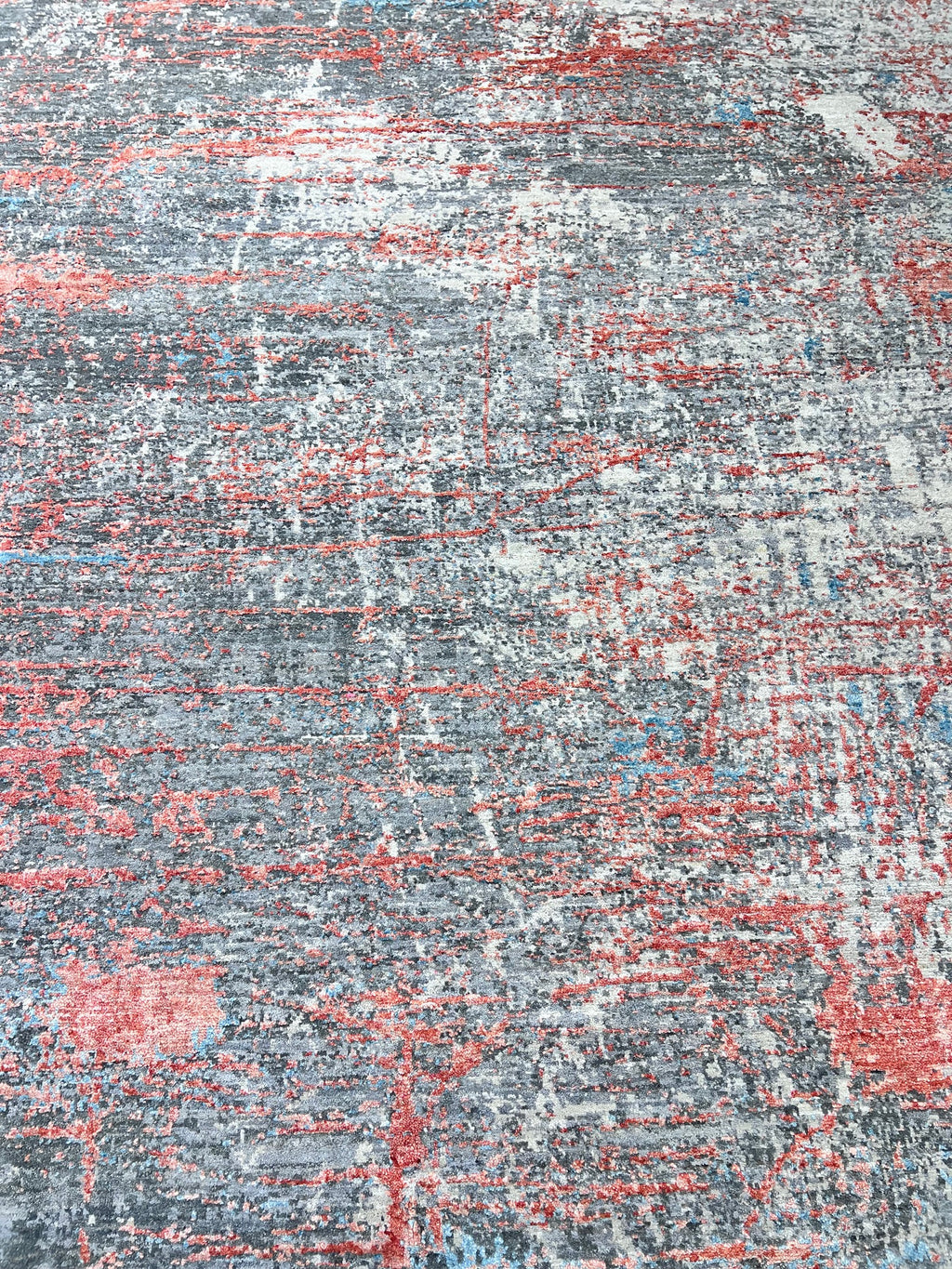 1018 8'5"x9'10" Hand knotted liquidation