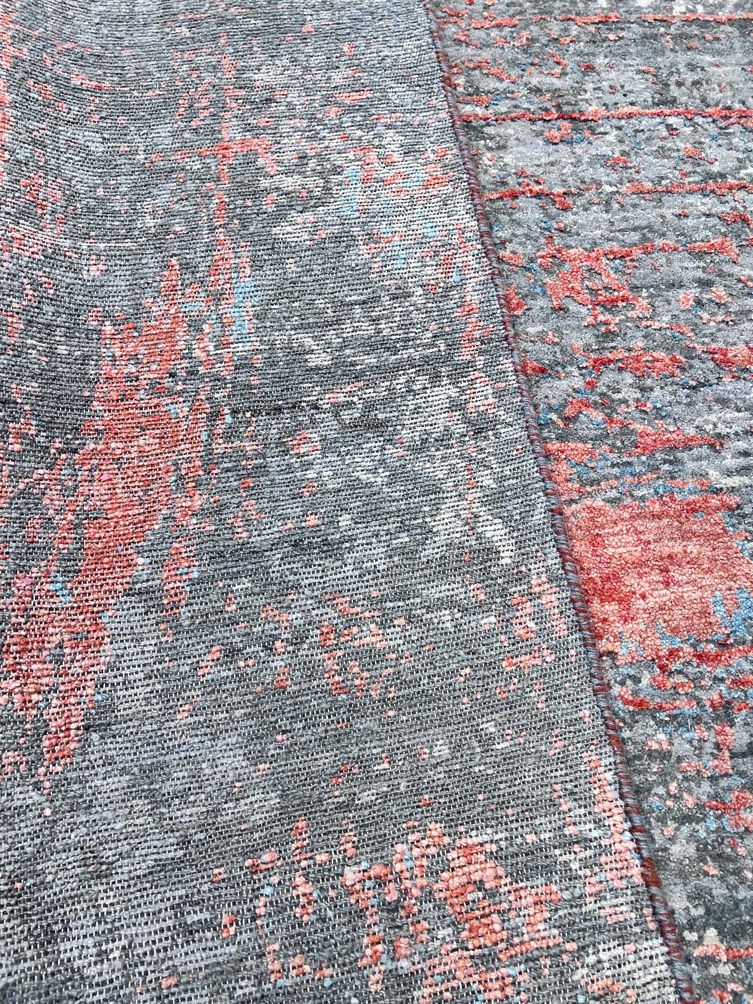 1018 8'5"x9'10" Hand knotted liquidation