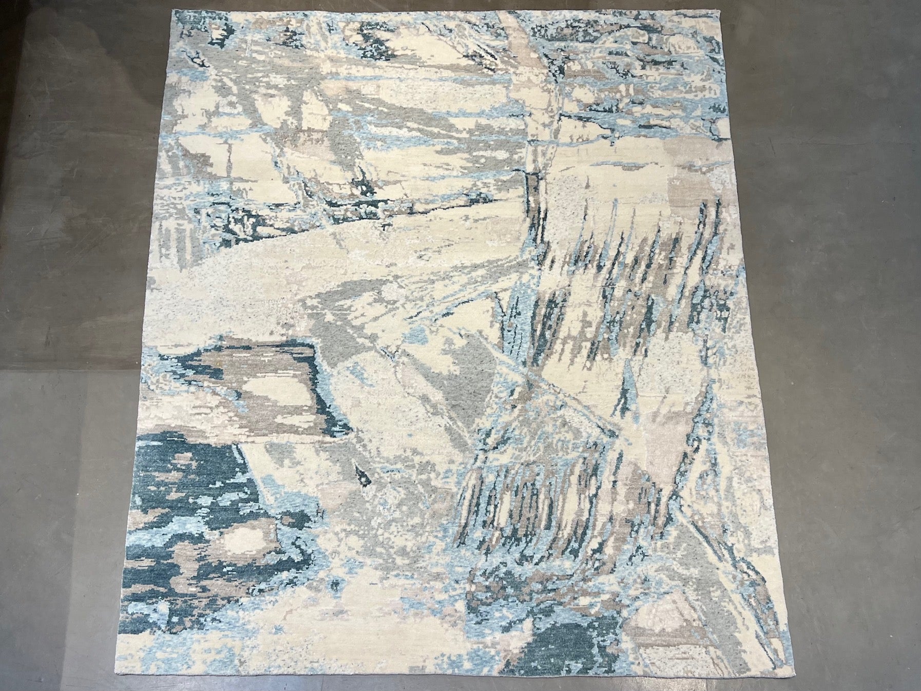 1013 8'x10' Kalaty Orion ON1163 Azure/Greys