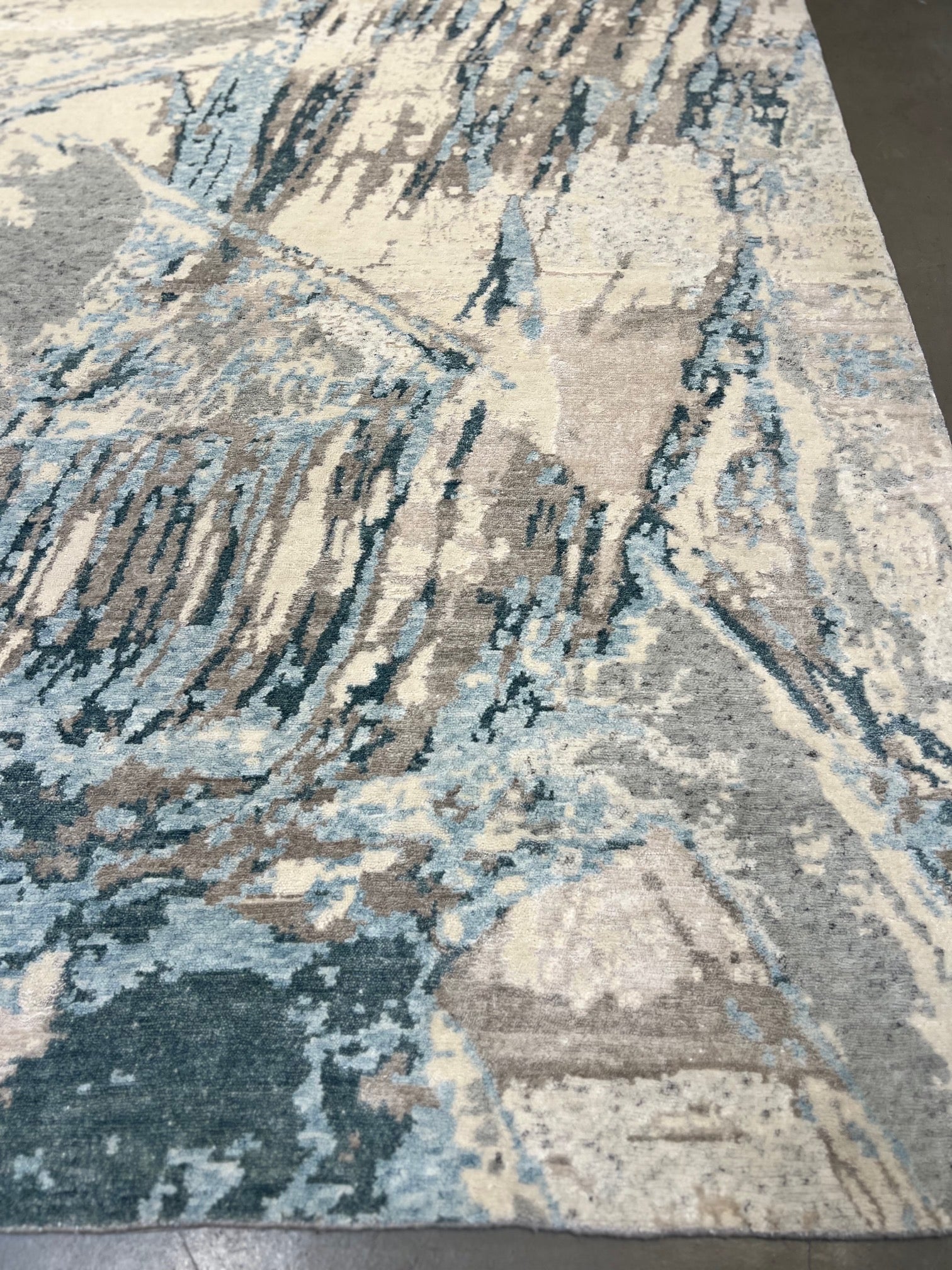 1013 8'x10' Kalaty Orion ON1163 Azure/Greys
