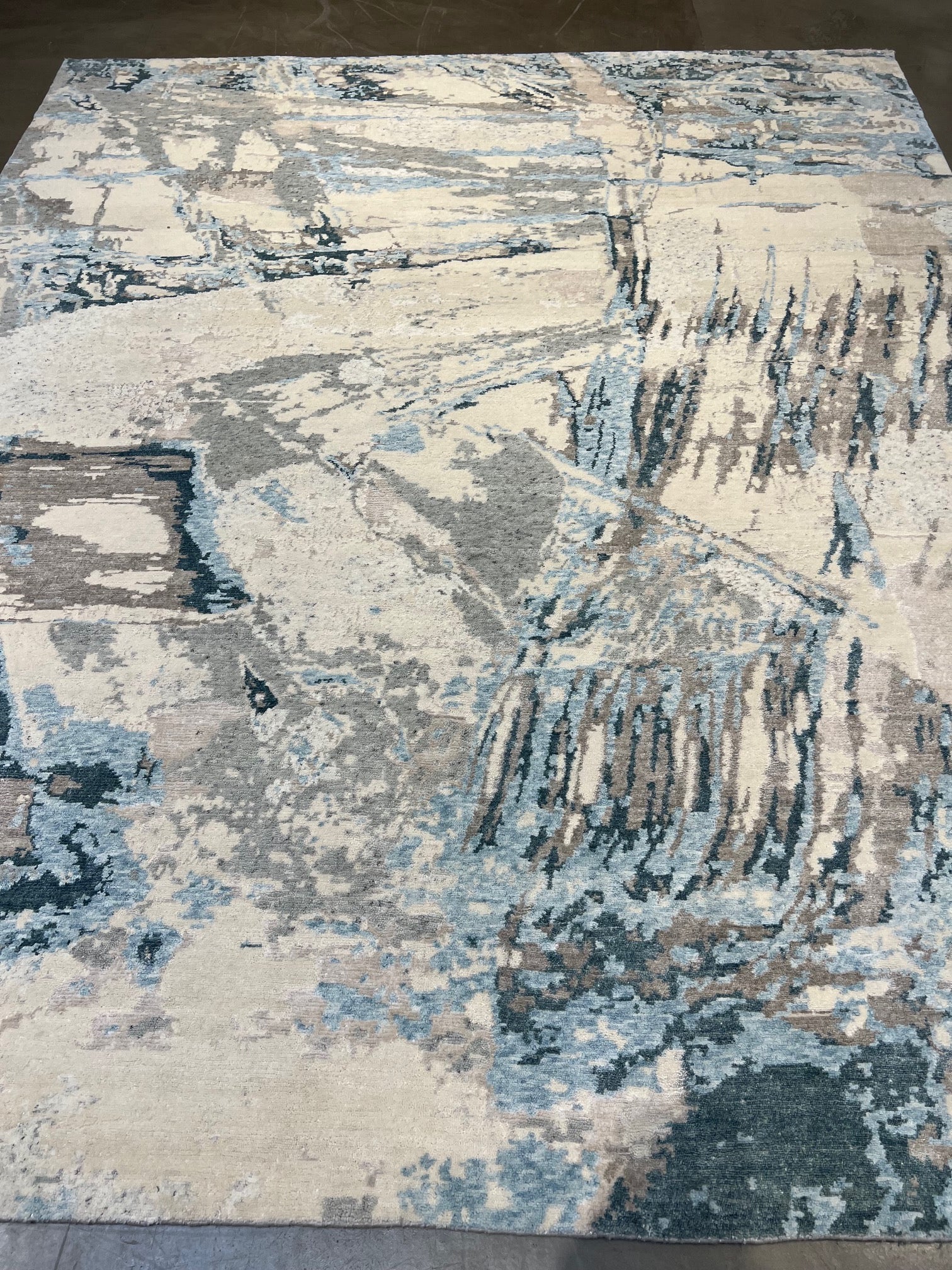 1013 8'x10' Kalaty Orion ON1163 Azure/Greys