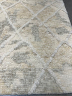 P81642 8'x10'  Hand made wool Moroccon design liquidation
