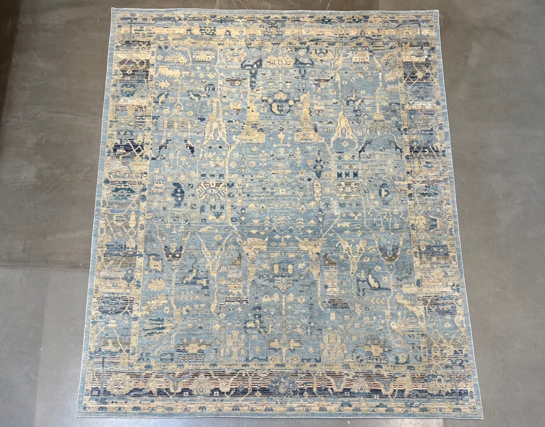 1008 8'x10' Kalaty Kosta KT1360 Aegean Blues
