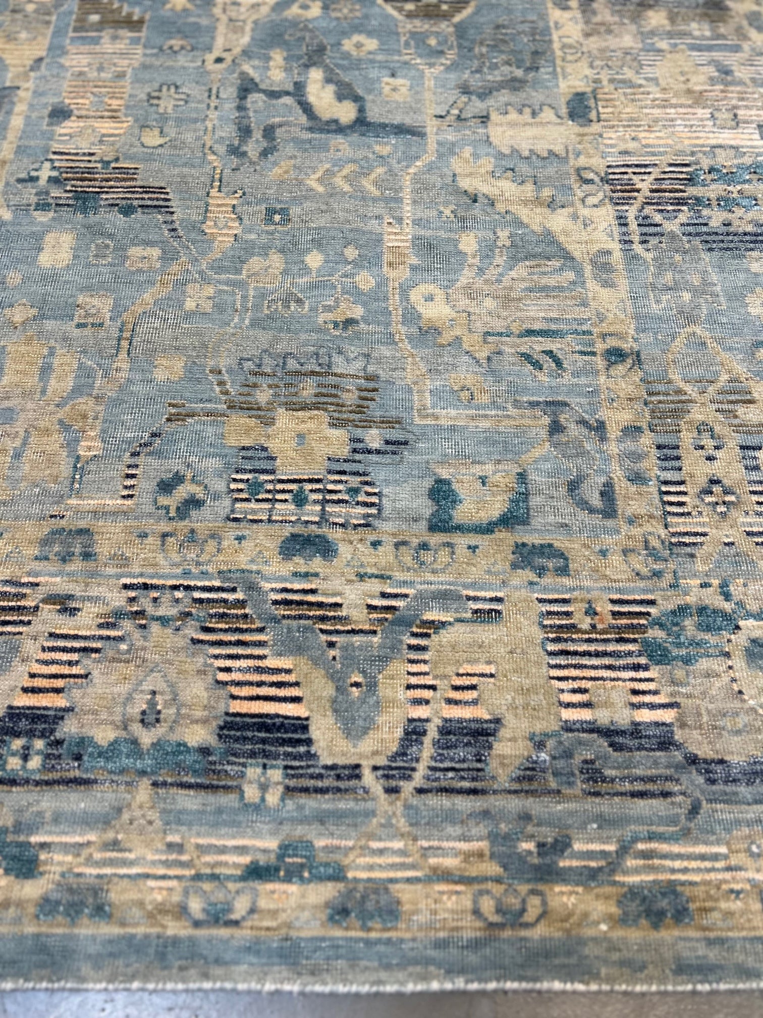 1008 8'x10' Kalaty Kosta KT1360 Aegean Blues