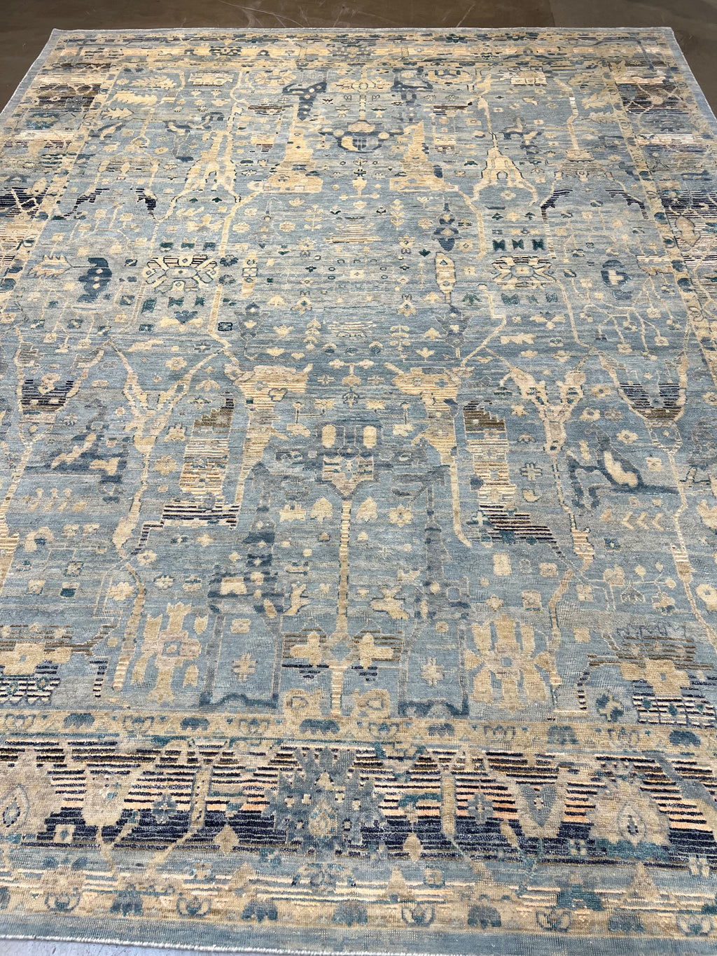 1008 8'x10' Kalaty Kosta KT1360 Aegean Blues