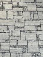 1017 8'x10' Tamarian Nepalese TM62 Black & White