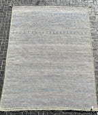 #1056  9'x12'4" Afgan Moroccon design  hand knotted wool rug