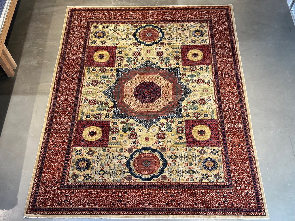 P604/4029 9'10"x13'1" Mamluk Paki