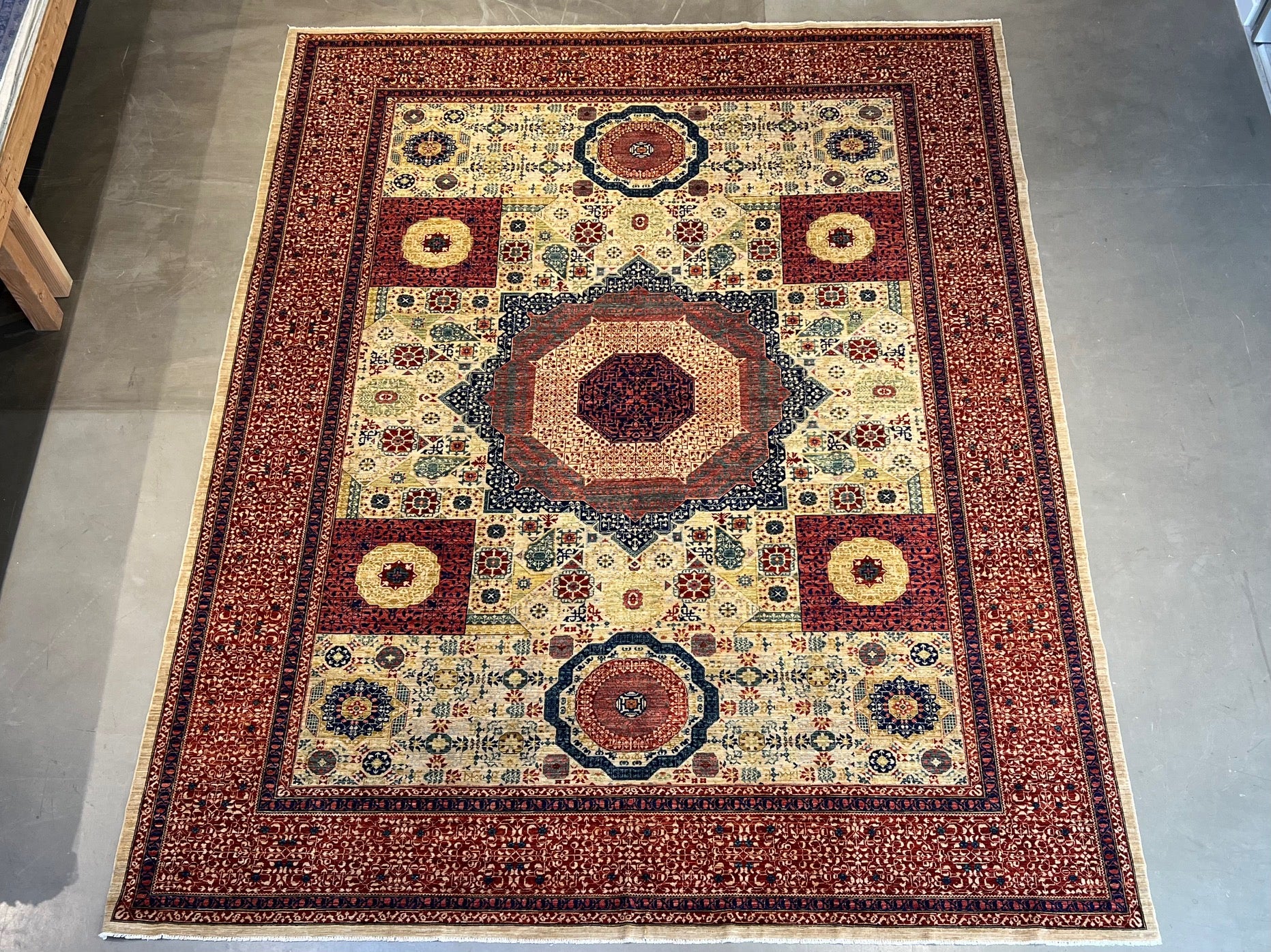 P604/4029 9'10"x13'1" Mamluk Paki