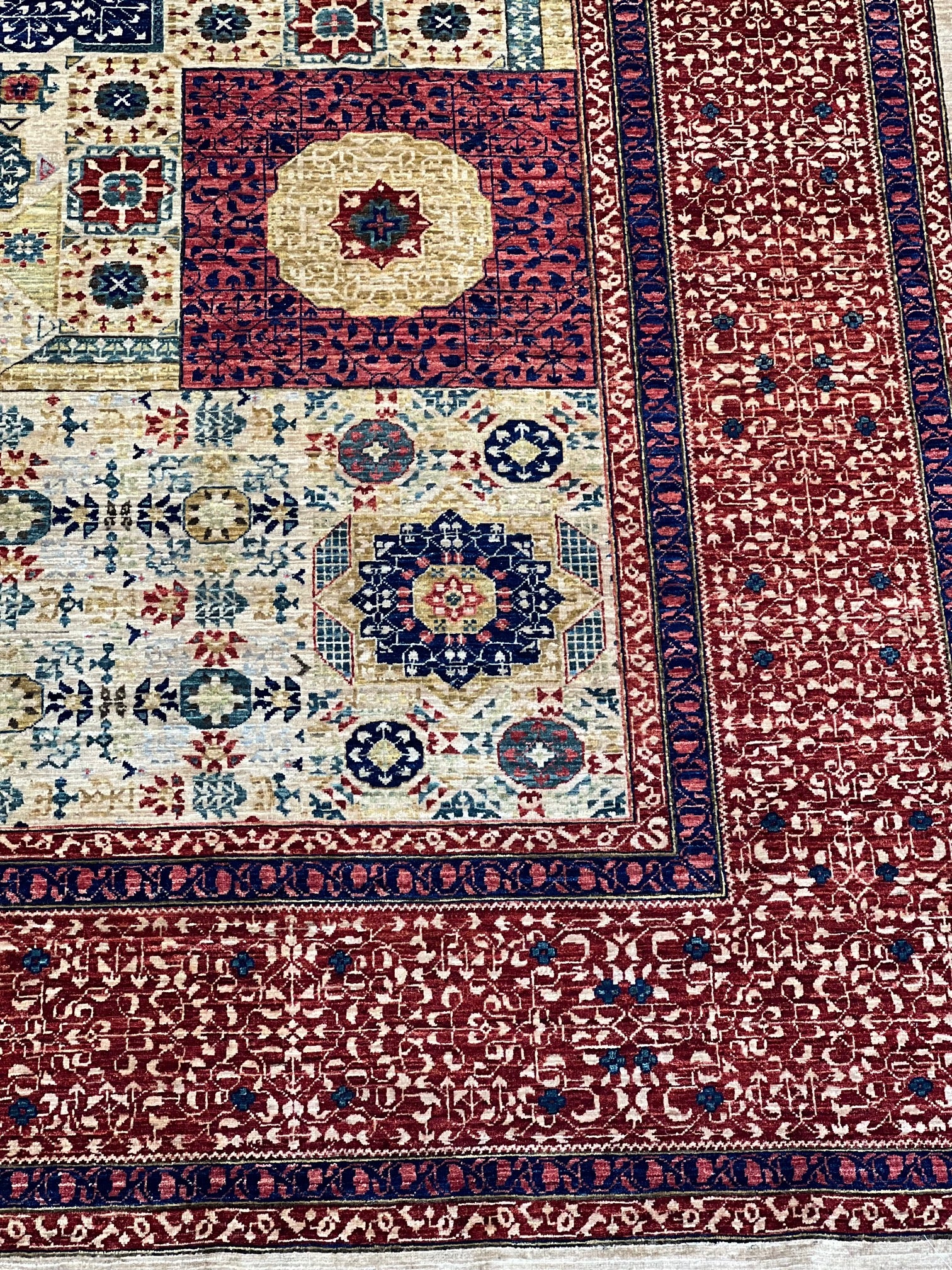 P604/4029 9'10"x13'1" Mamluk Paki