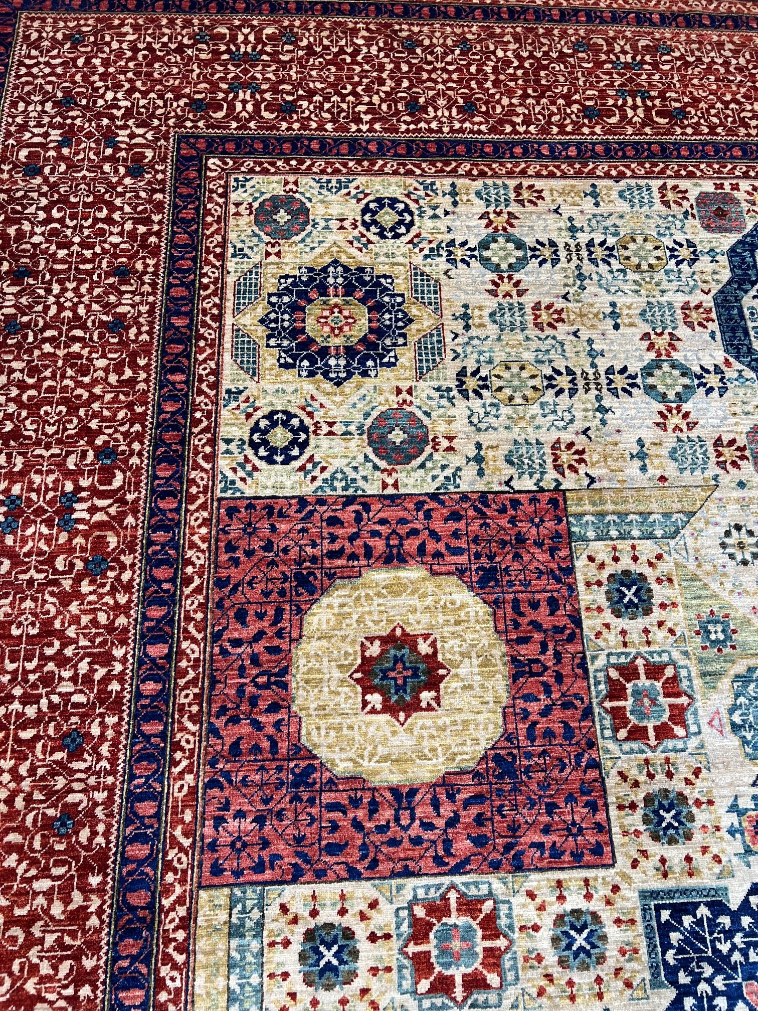 P604/4029 9'10"x13'1" Mamluk Paki