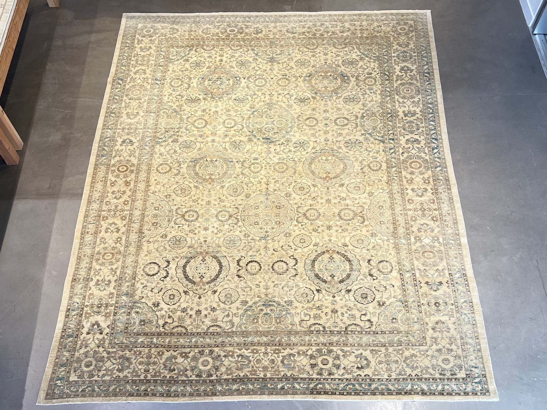 54424 10'x13'6" Oushak Afgan