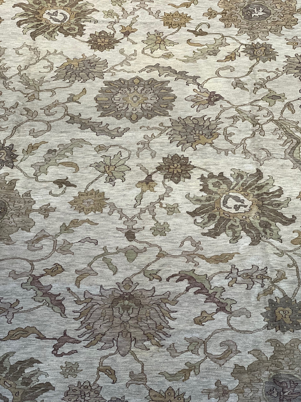 59073 Oversize Hand knotted Mahal design  12'2"x19'