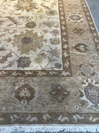 59073 Oversize Hand knotted Mahal design  12'2"x19'