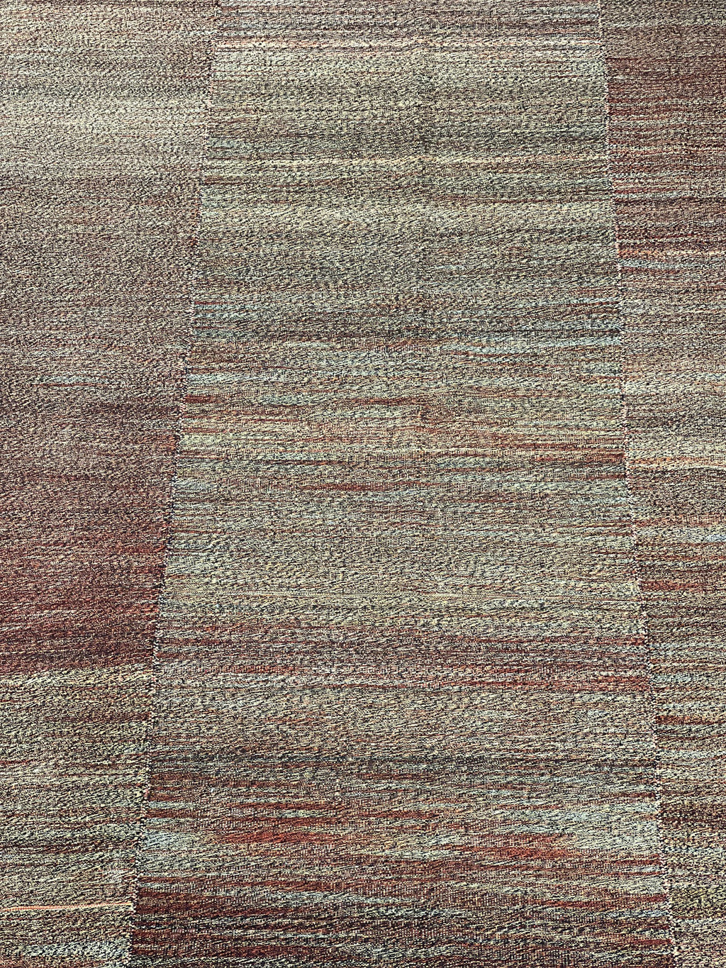 55132 Simple Persian Mazandaran Kilim  11'x12'7"