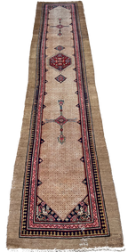 Antique Sarab Camel Hair Runner