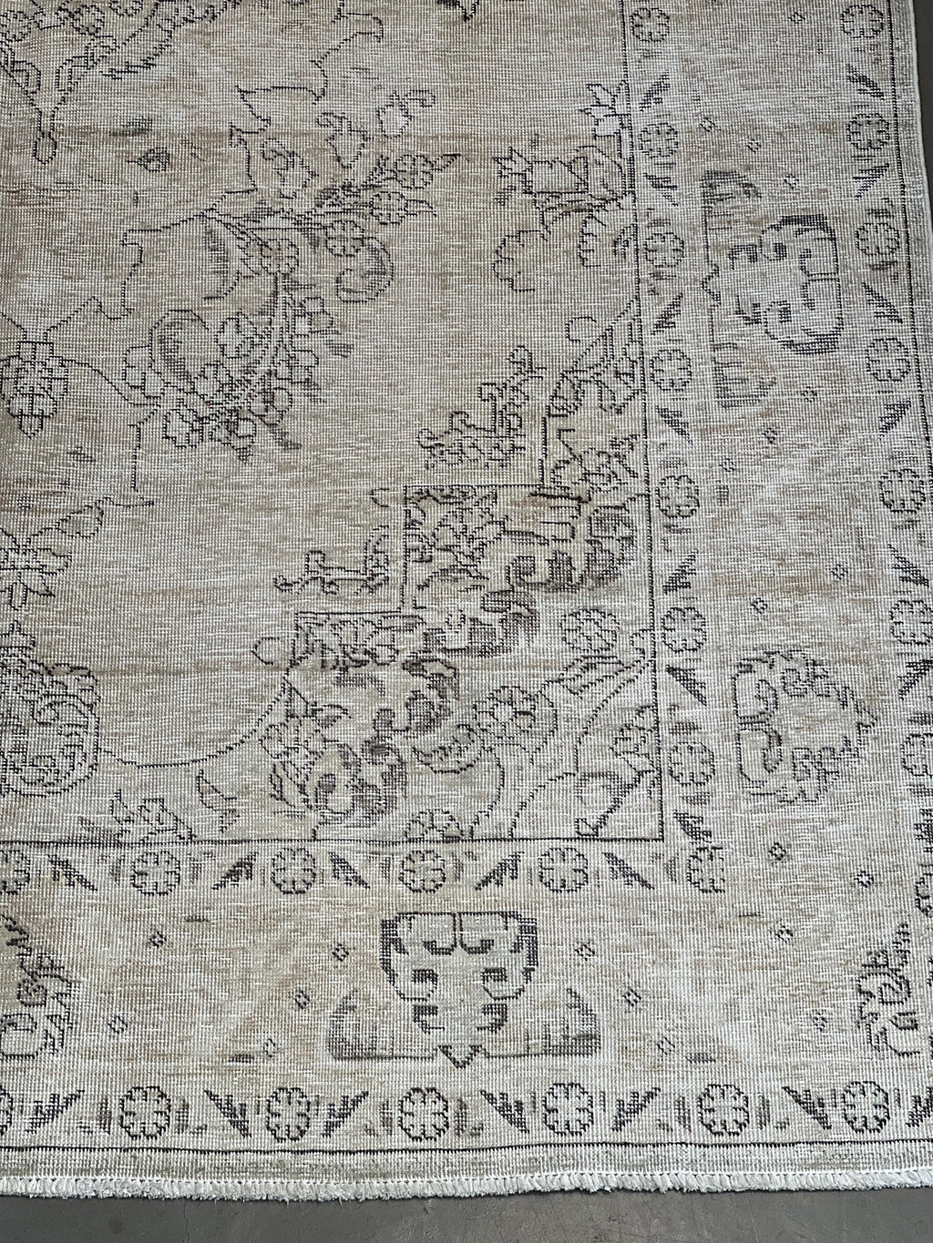 P927/102/14638 6'8"x9'5" Vintage Tabriz