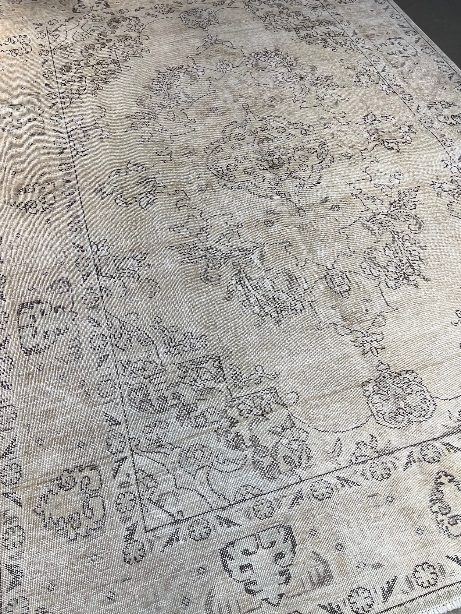 P927/102/14638 6'8"x9'5" Vintage Tabriz