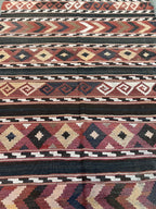 P5216 4'3"x7'5" Flatwoven Afgan Kilim