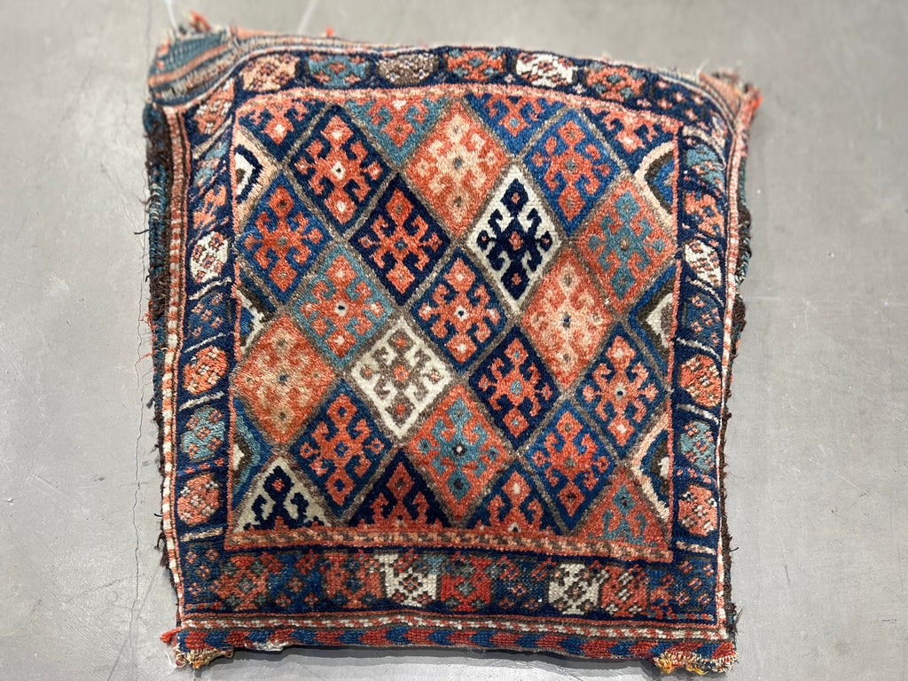 63020 Iran Pillow 1'9"x2' Antique Kurdish