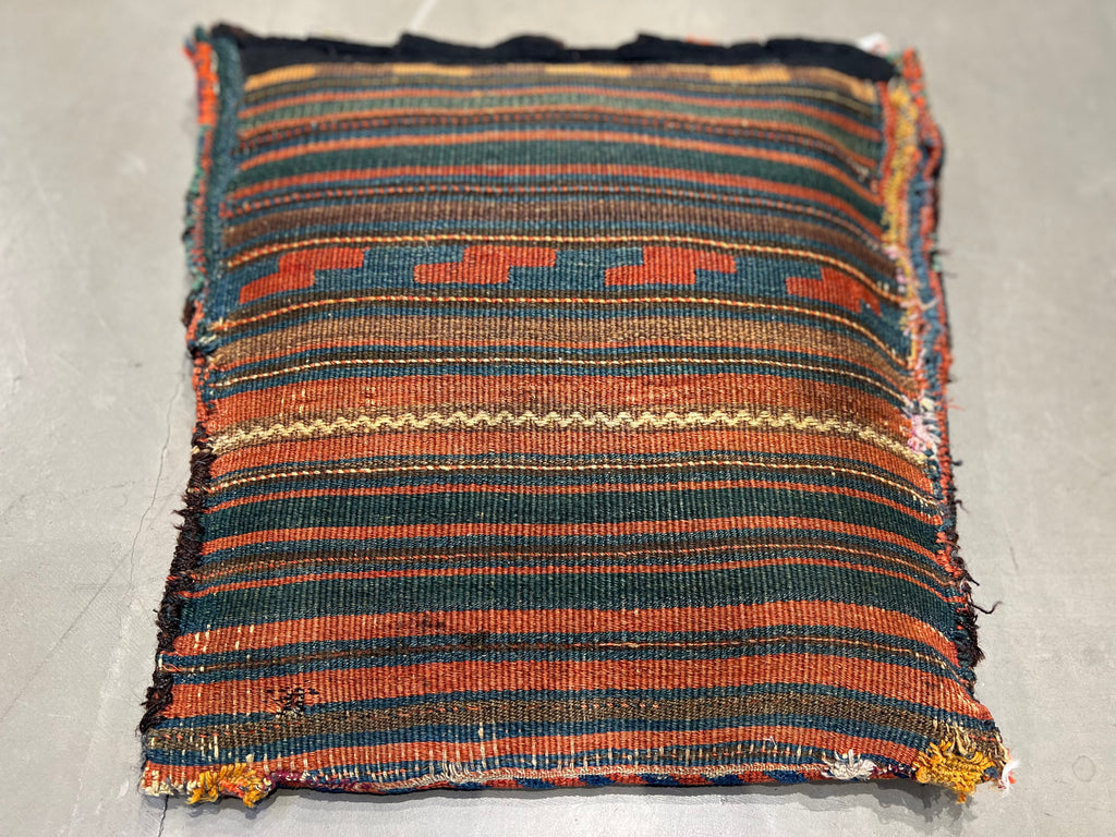 63020 Iran Pillow 1'9"x2' Antique Kurdish