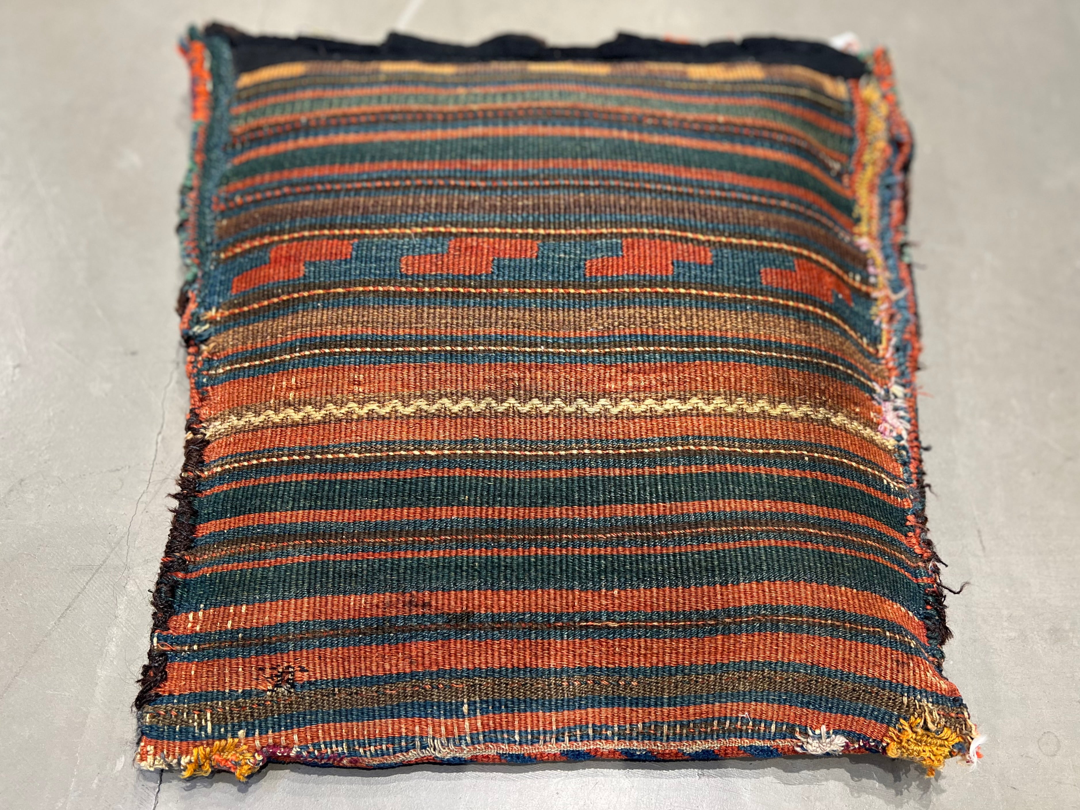 63020 Iran Pillow 1'9"x2' Antique Kurdish