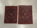 36187 Pair of Persian old JozanRugs