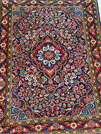 36187 Pair of Persian old JozanRugs