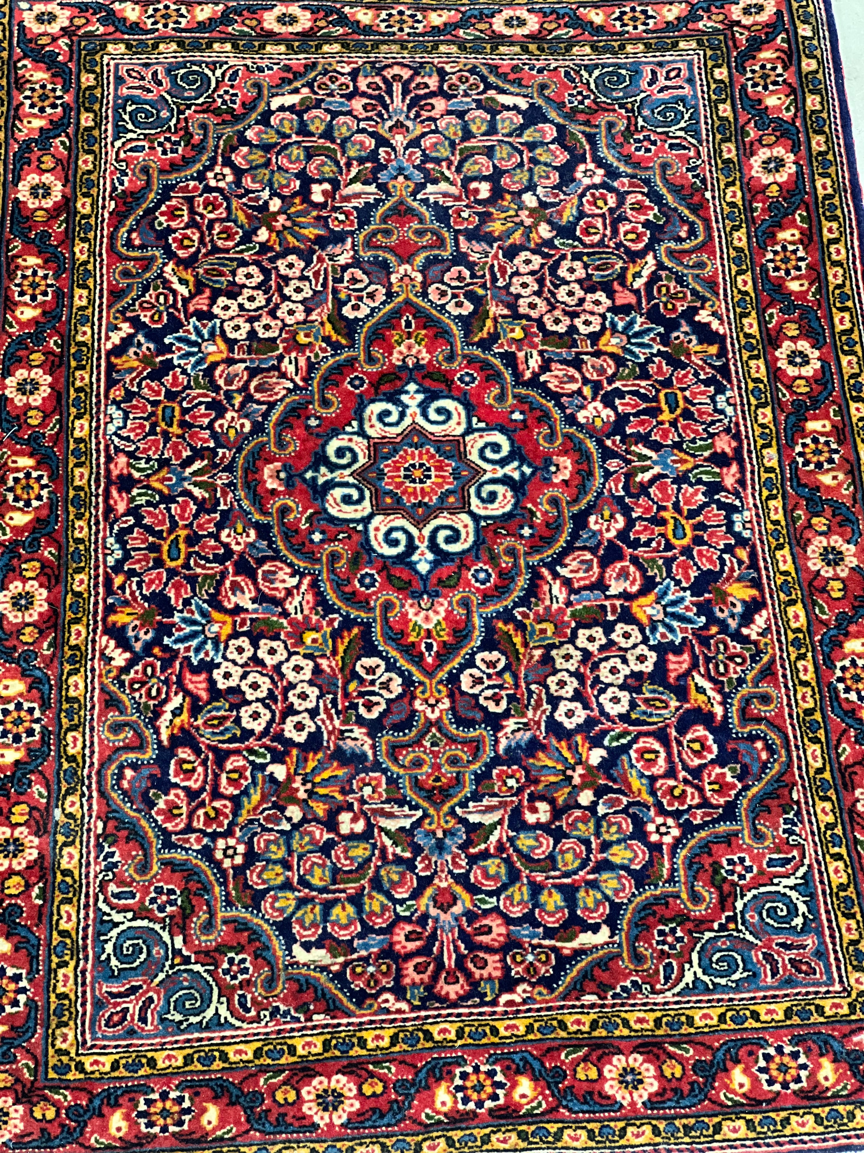 36187 Pair of Persian old JozanRugs