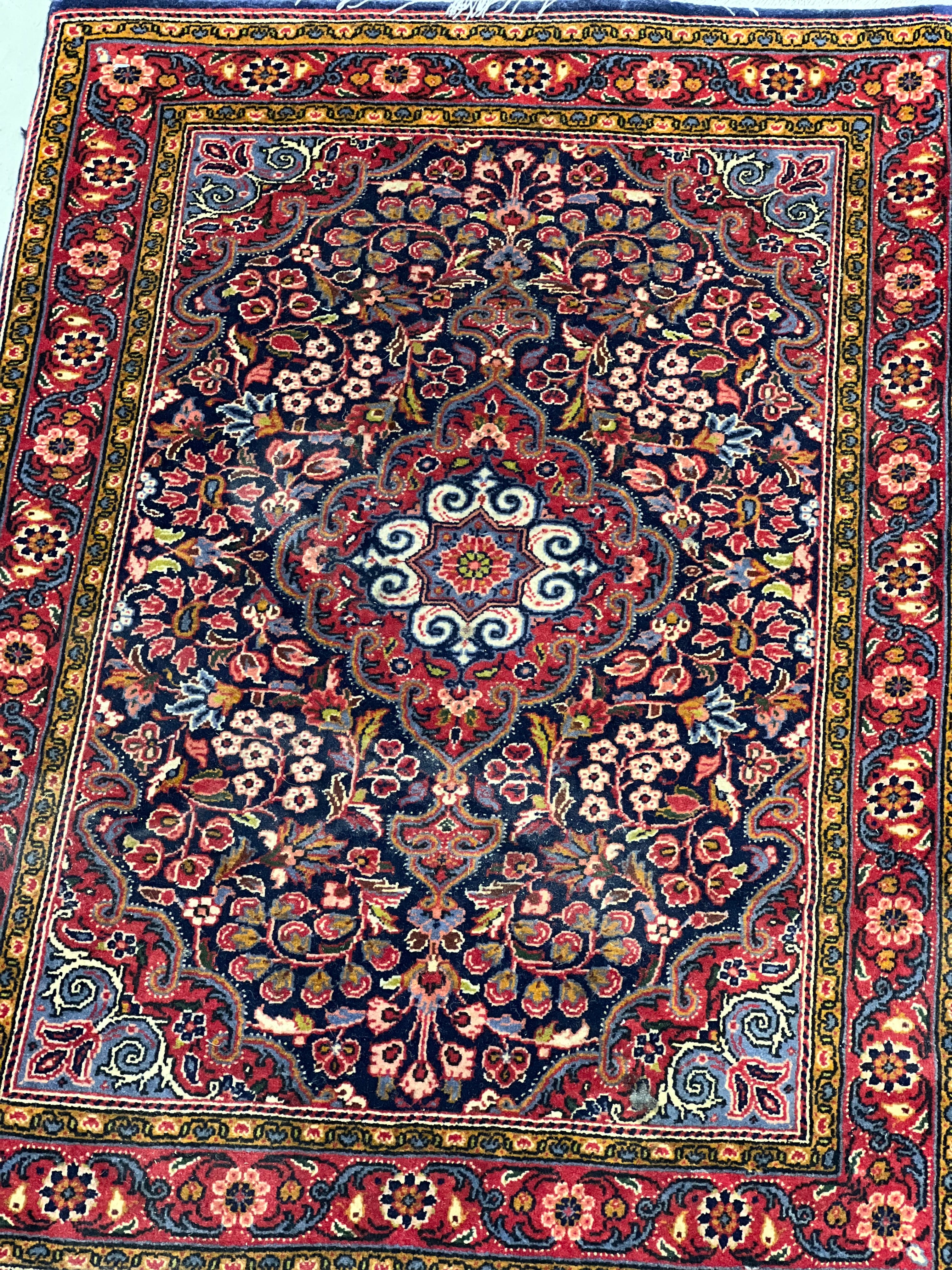 36187 Pair of Persian old JozanRugs