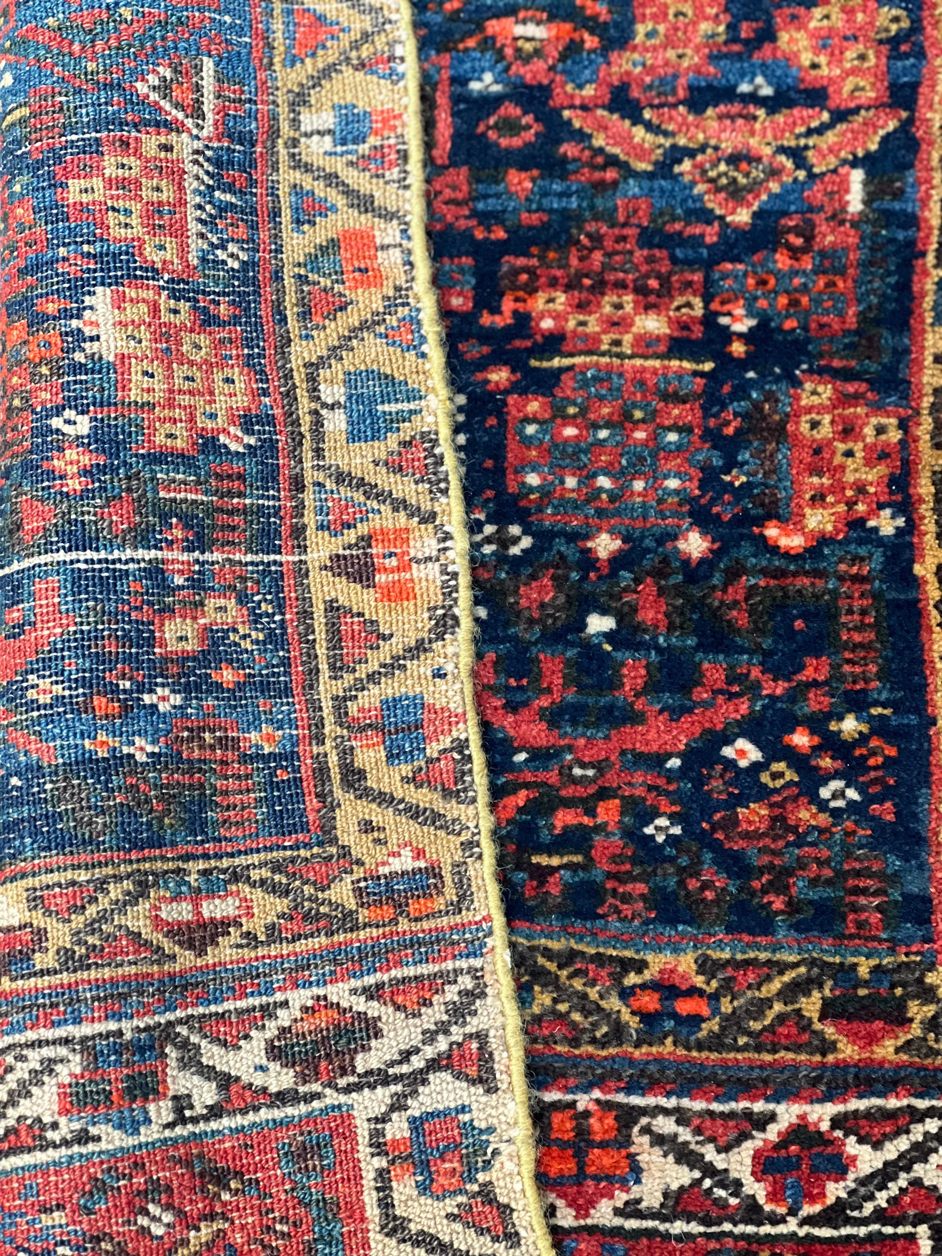 61269 Antique Persian mat 1'9"x2'6"