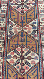 60077 Antique Sarab runner 3.08xs12.0